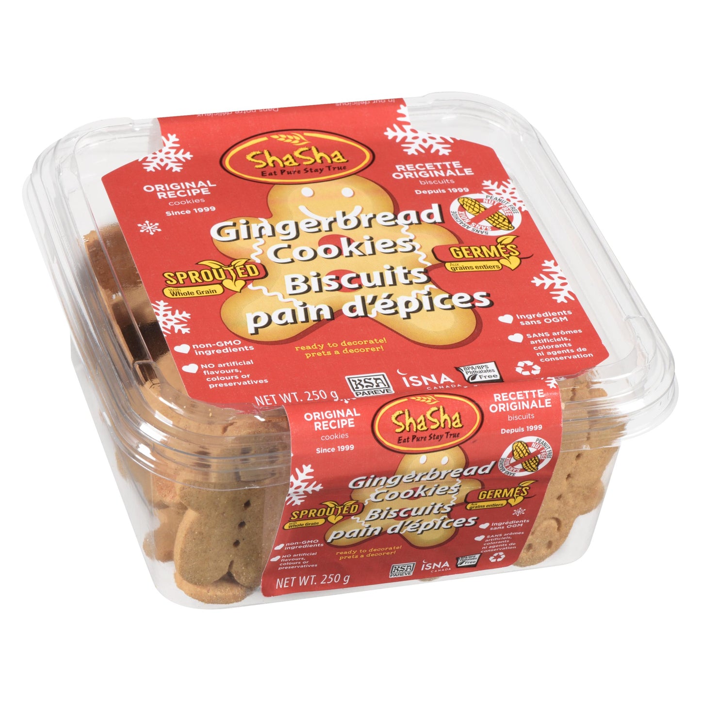 Gingerbread Snap Cookies (Seasonal)