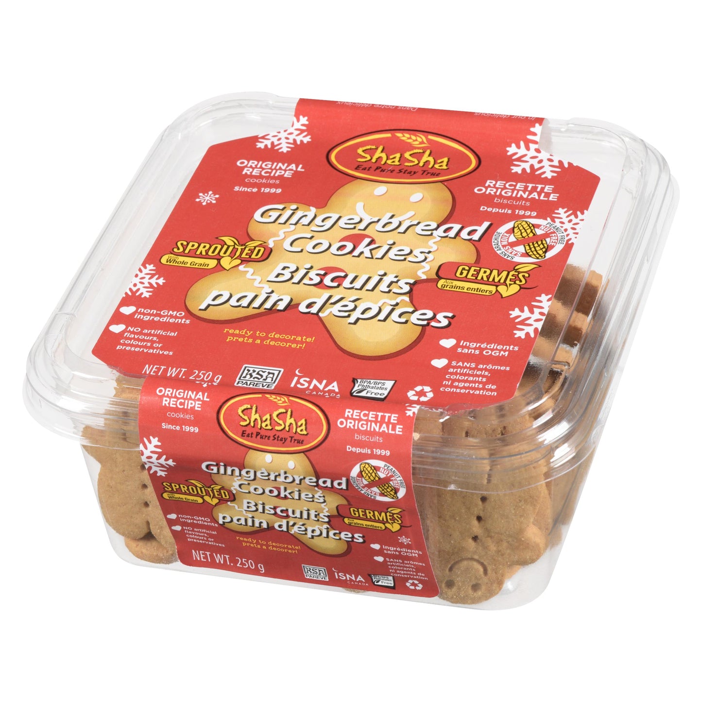 Gingerbread Snap Cookies (Seasonal)