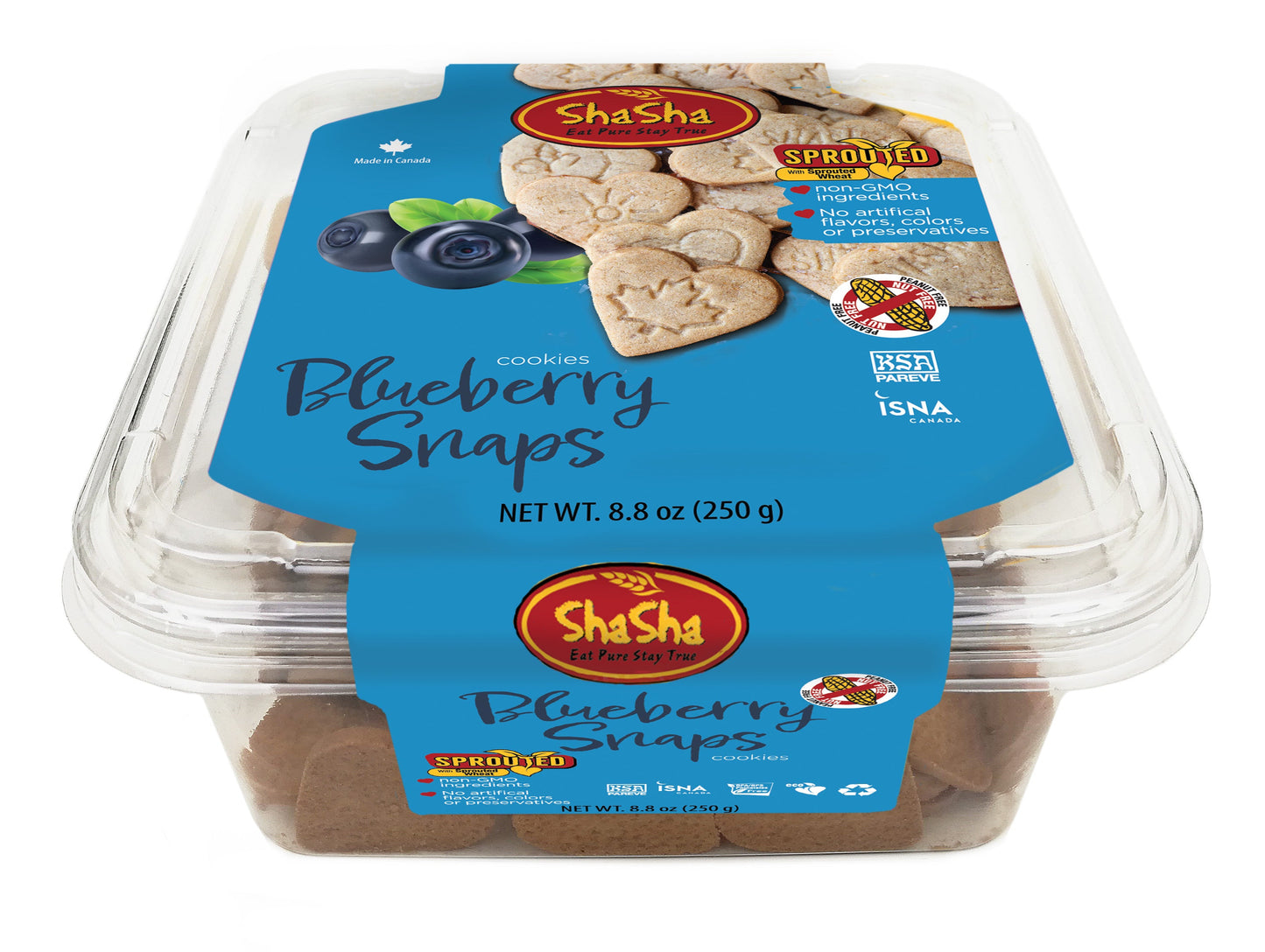 Blueberry Snap Cookies (Seasonal)