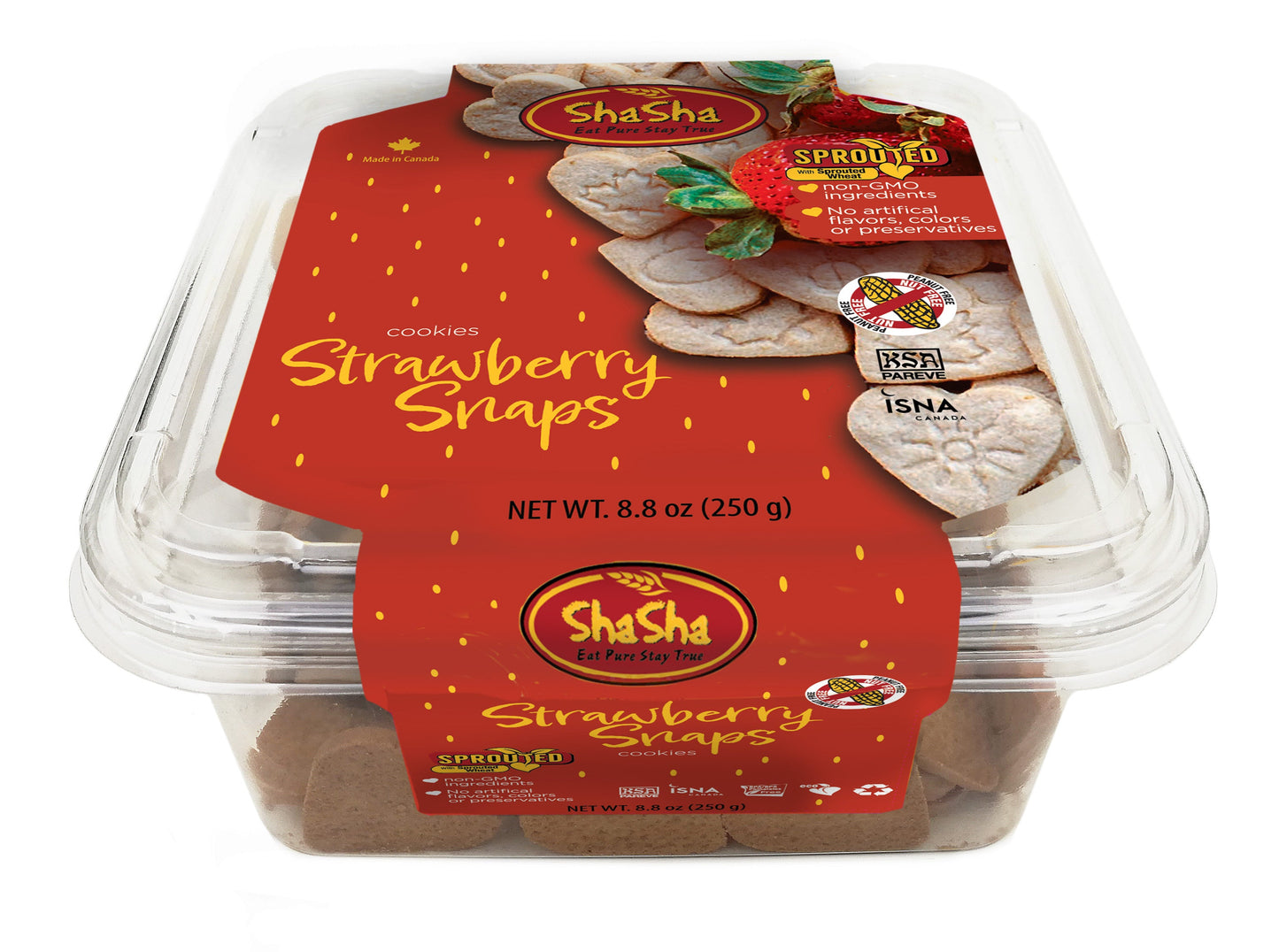 Strawberry Snap Cookies (Seasonal)