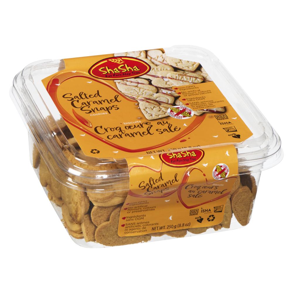 Salted Caramel Snap Cookies (Seasonal)