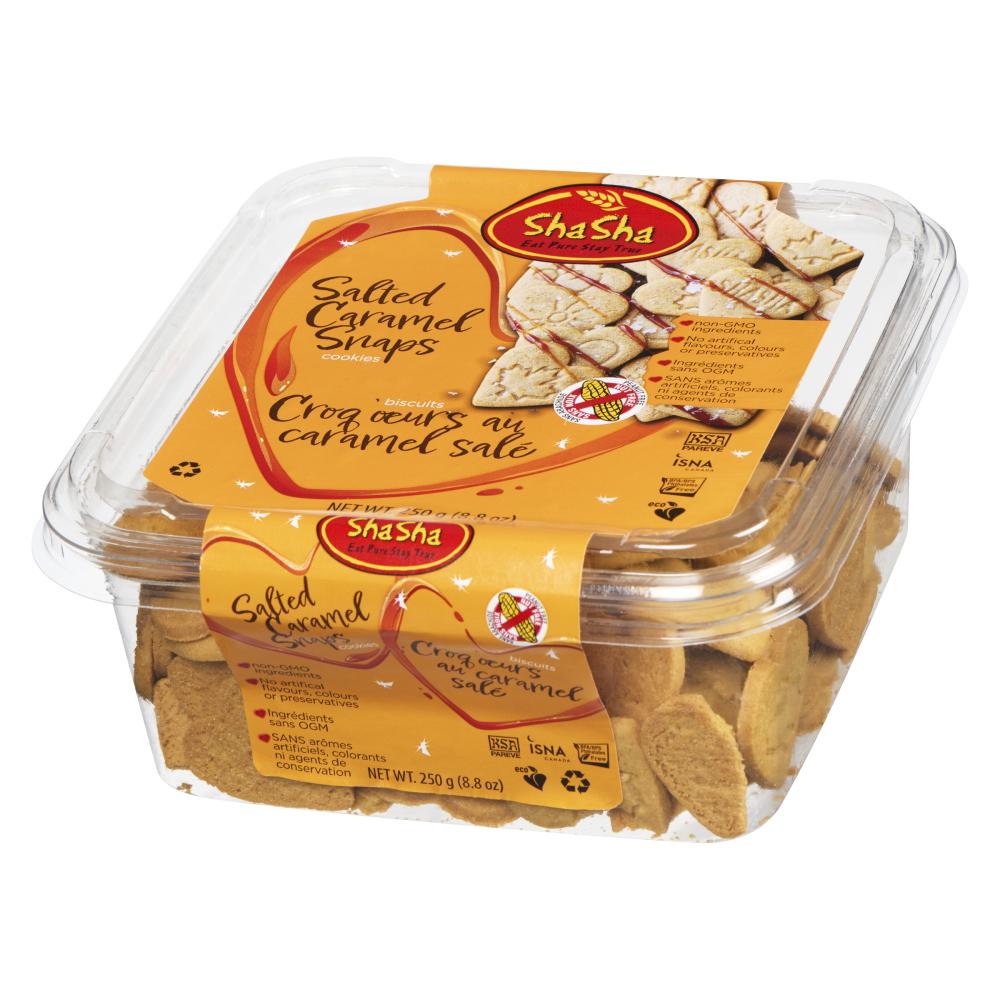Salted Caramel Snap Cookies (Seasonal)