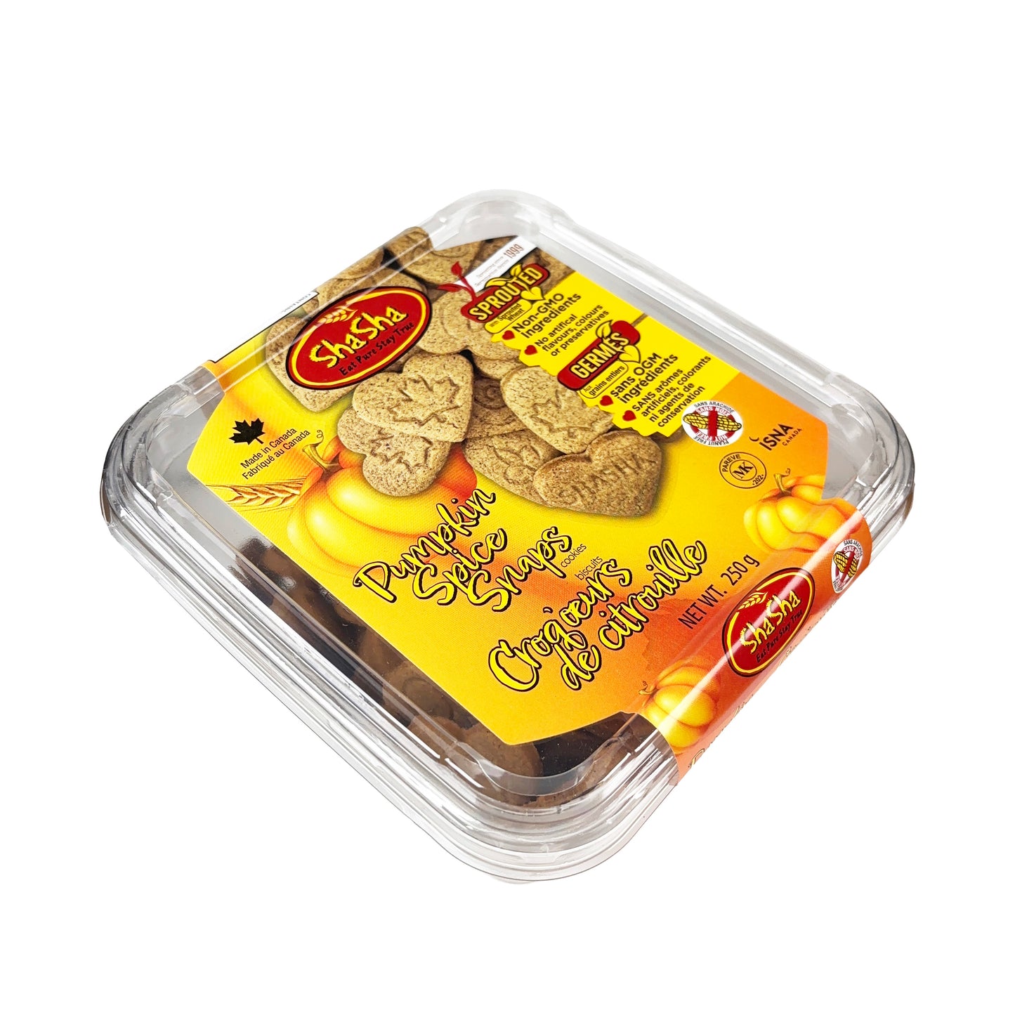 Pumpkin Spice Snap Cookies (Seasonal)