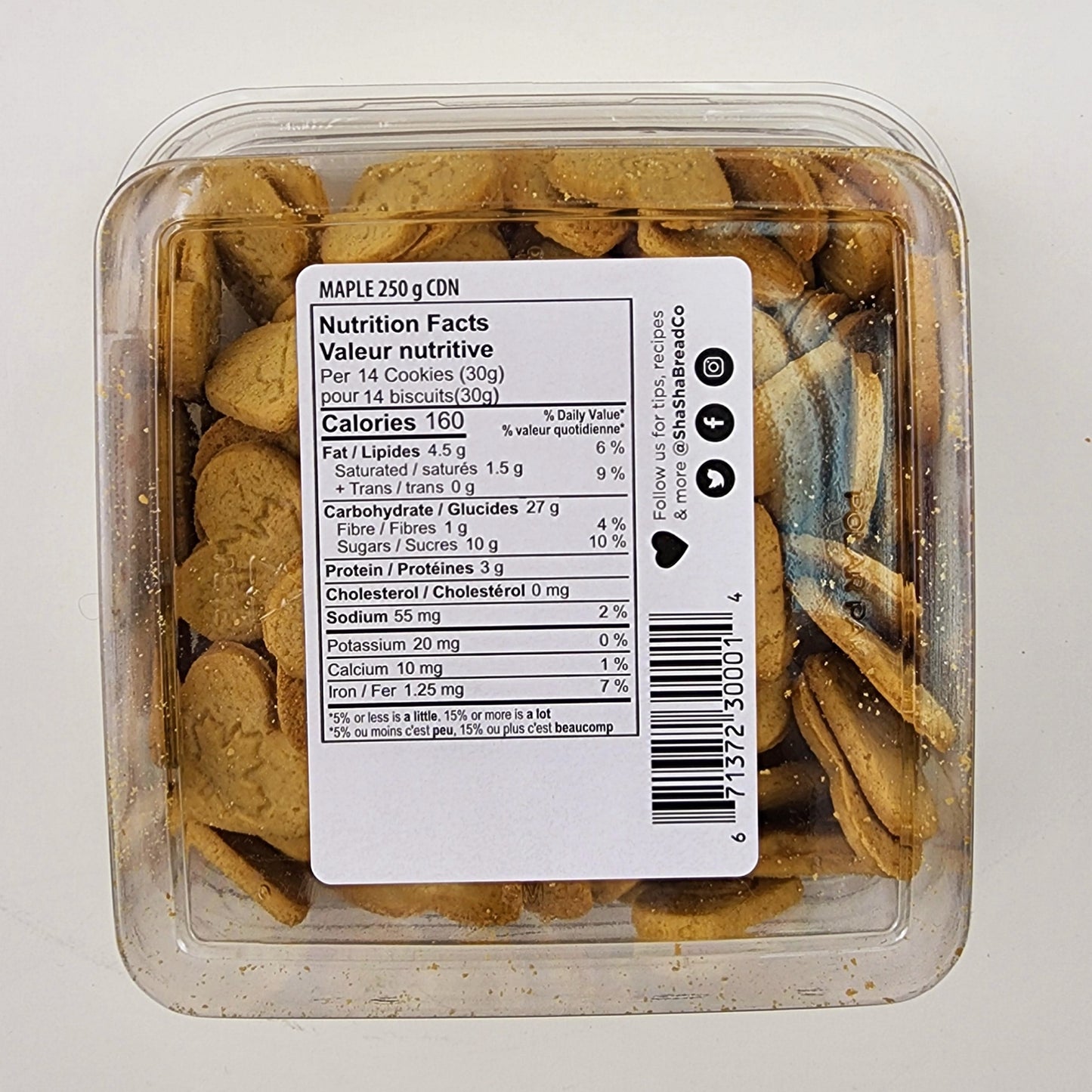 Maple Snap Cookies (Seasonal)