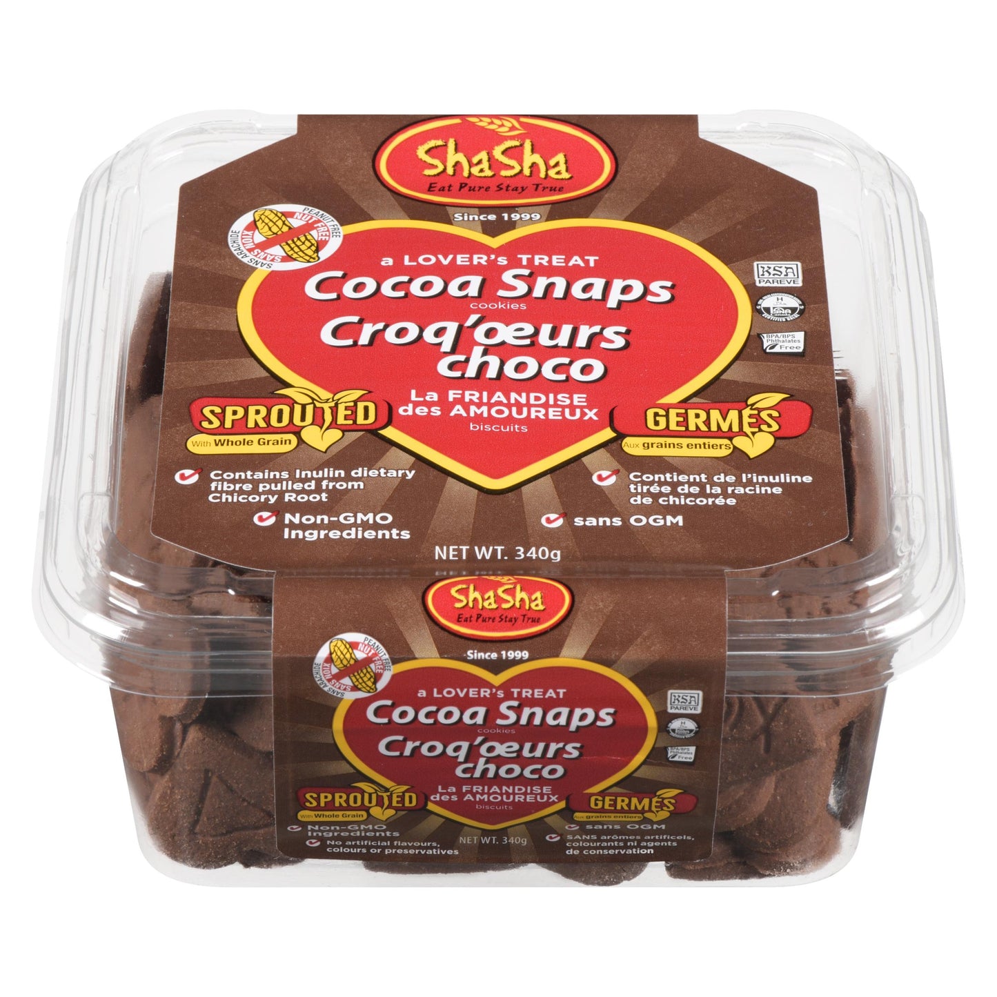 Cocoa Snap Cookies