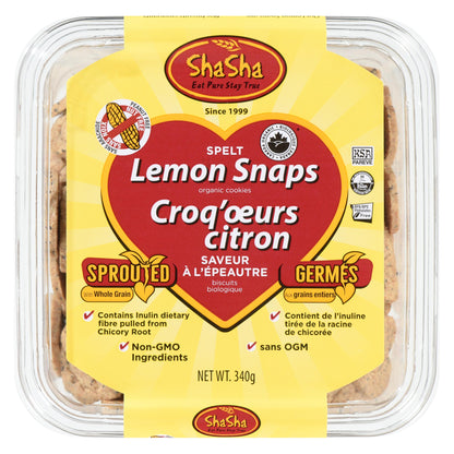 Lemon Snaps Cookies