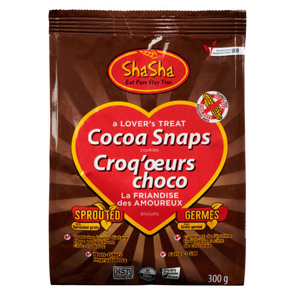 Cocoa Snap Cookies