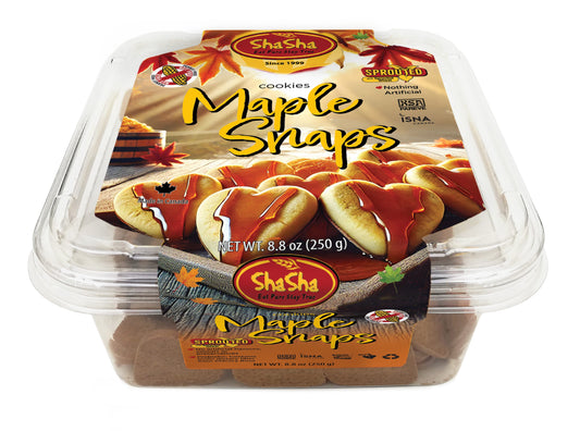 Maple Snap Cookies (Seasonal)