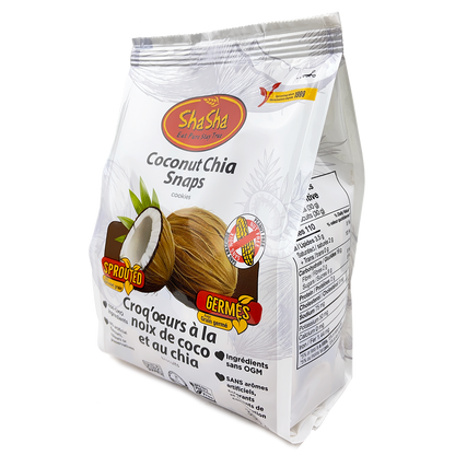 Coconut Chia Snaps