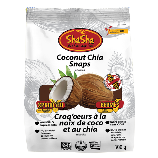 Coconut Chia Snaps