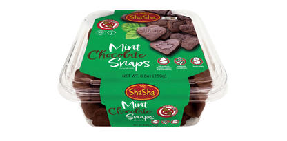 Mint Chocolate Snaps