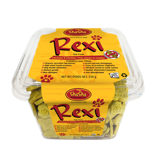 Rexi Dog Treats - Chickpea & Cheddar